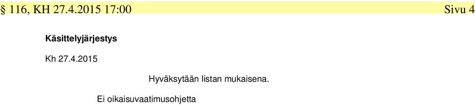 äsittelyjärjestys h 7.4.