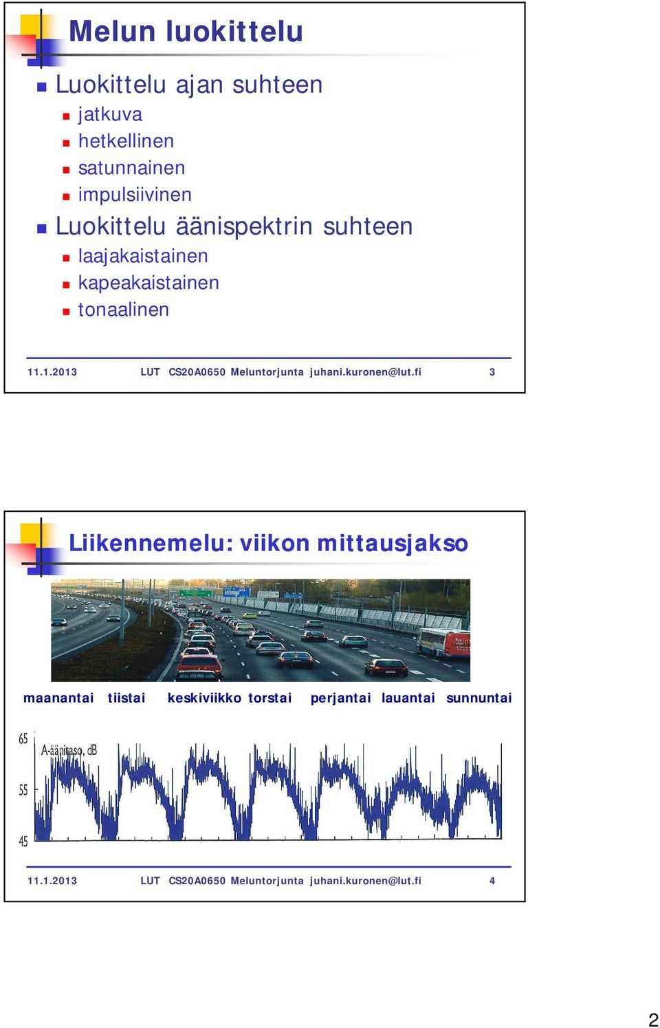 .1.2013 UT CS20A0650 Meluntorjunta juhani.kuronen@lut.