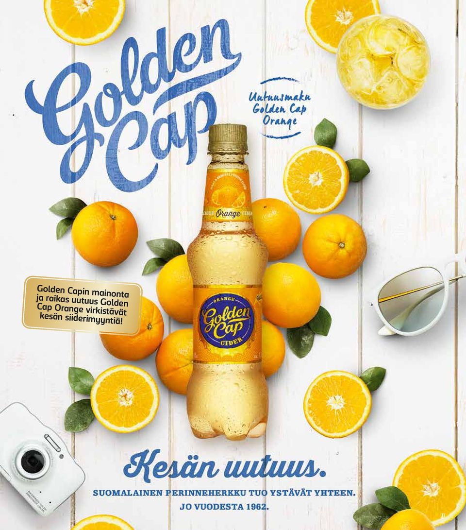 Cap Orange virkistävät