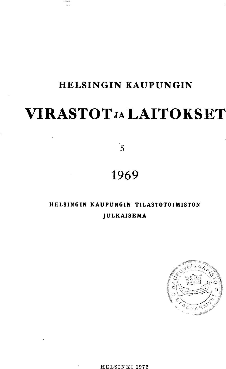 1969  TILASTOTOIMISTON