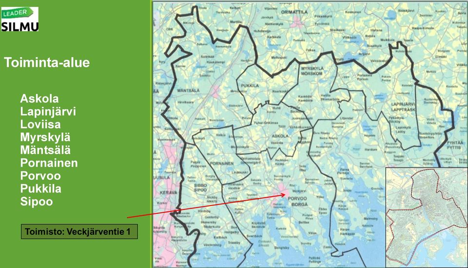 Pornainen Porvoo Pukkila Sipoo