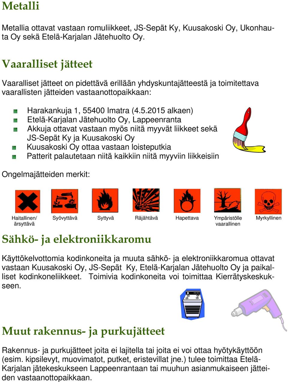 JÄTEOPAS RAKENTAJILLE, KORJAAJILLE JA PURKAJILLE - PDF Ilmainen lataus