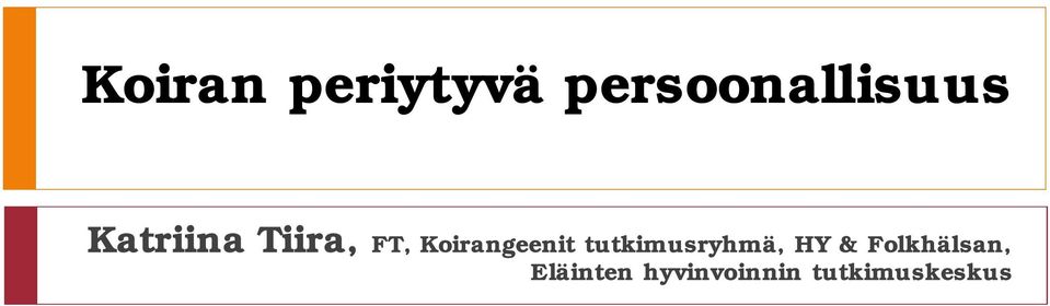 tutkimusryhmä, HY & Folkhälsan,