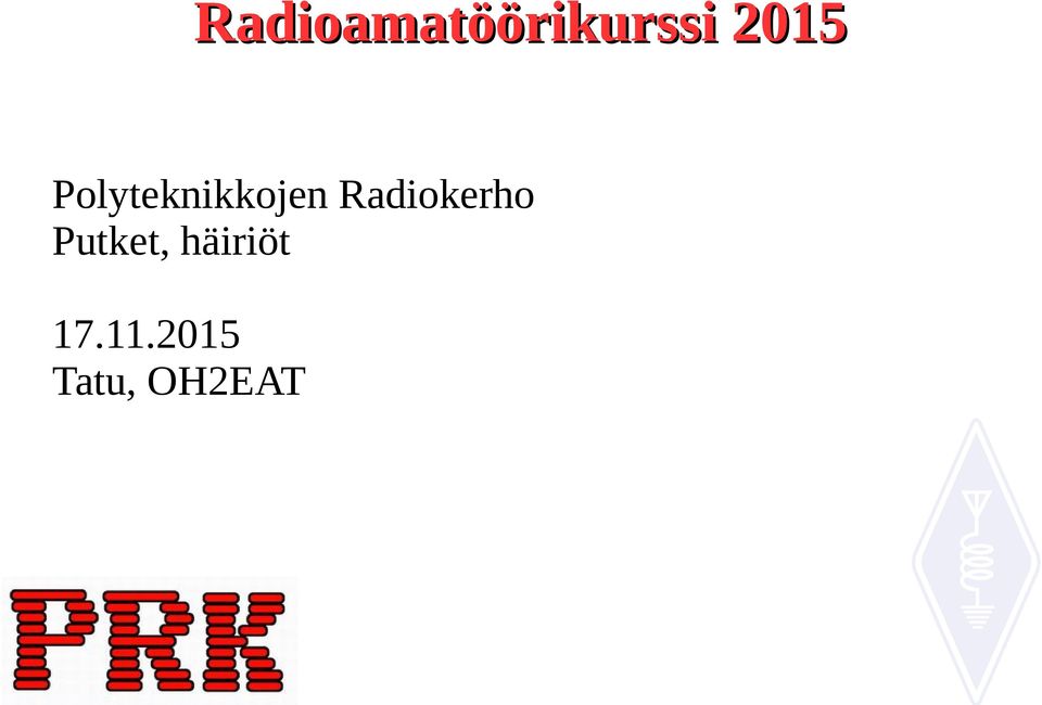 Radiokerho Putket,