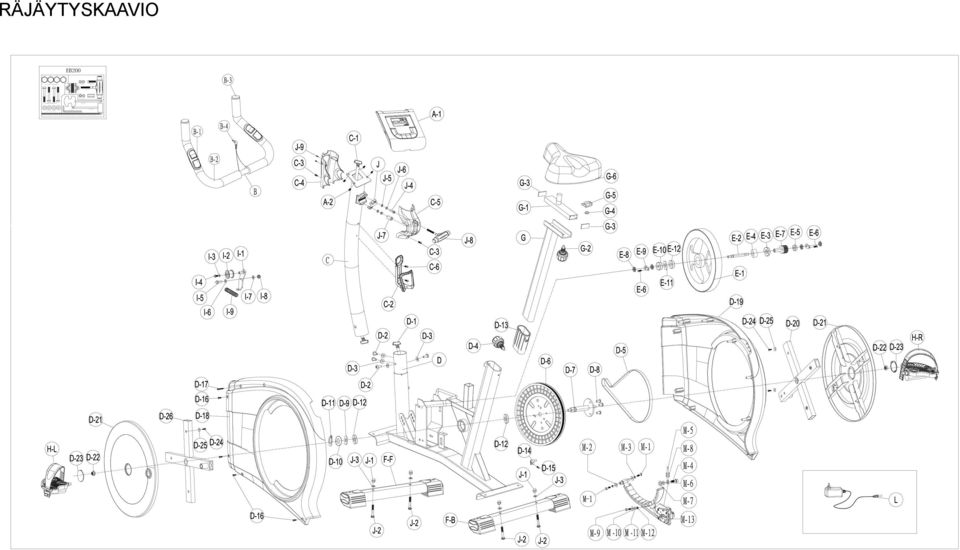 7*2t(2) No:J-8 C-shape knob M7*65L(1) No:J-7 Bushing φ12*40l (1) No:J-5 Regular Washer?