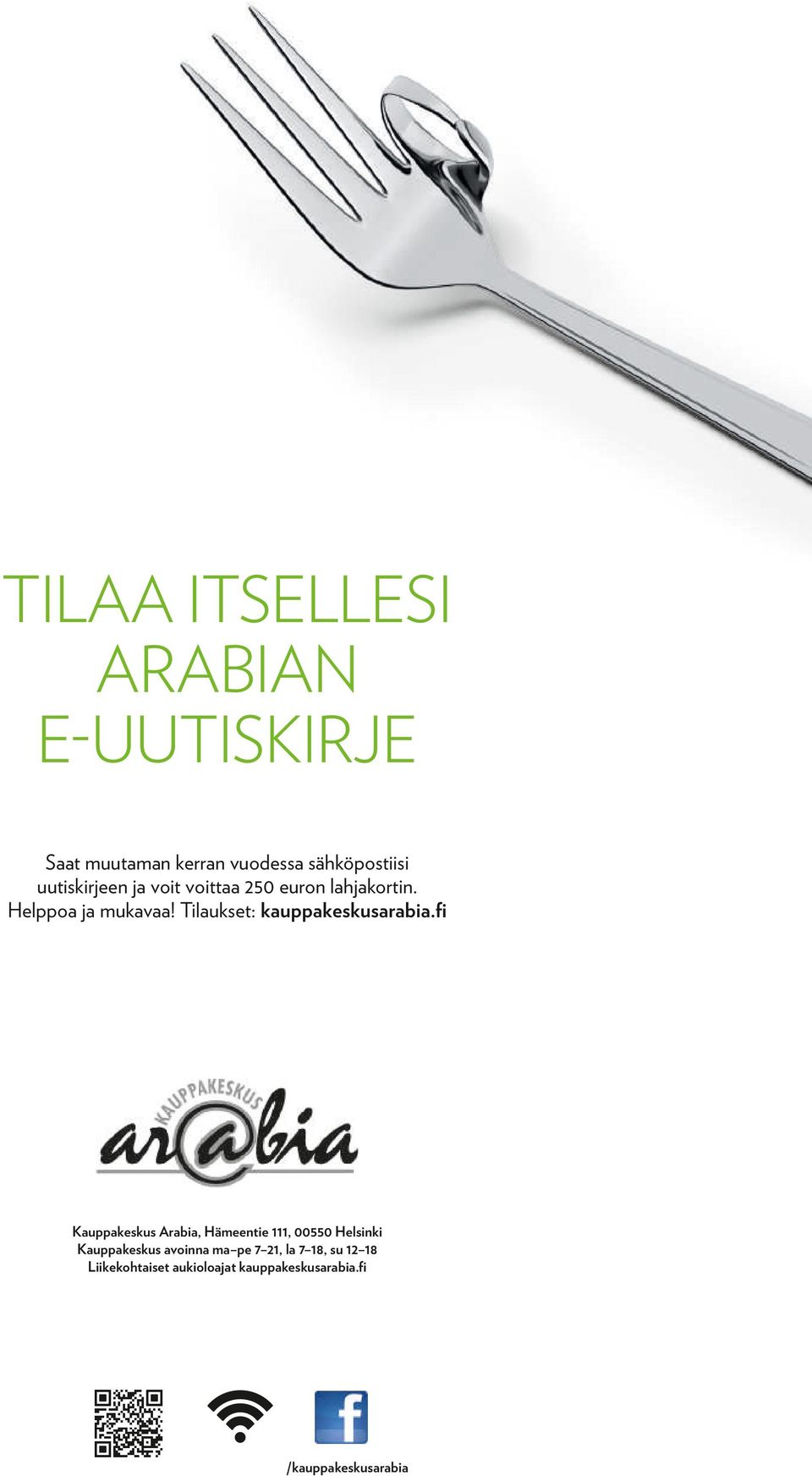 Tilaukset: kauppakeskusarabia.