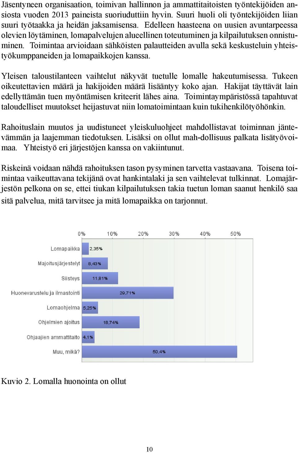 Edelleen haasteena on uusien avuntarpeessa olevien löytäminen, lomapalvelujen alueellinen toteutuminen ja kilpailutuksen onnistuminen.