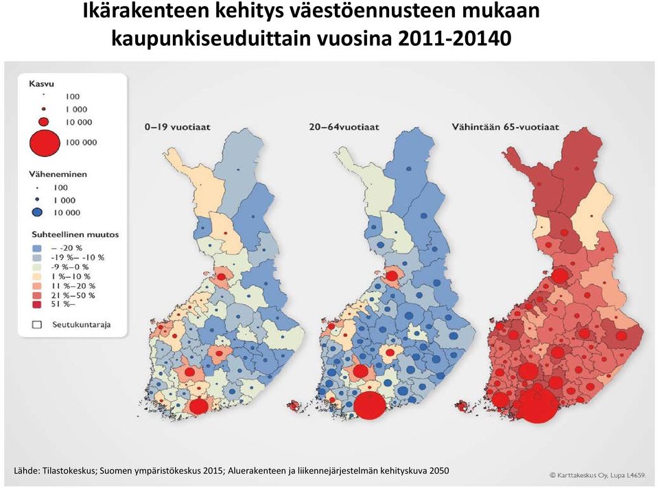 Tilastokeskus; Suomen ympäristökeskus 2015;