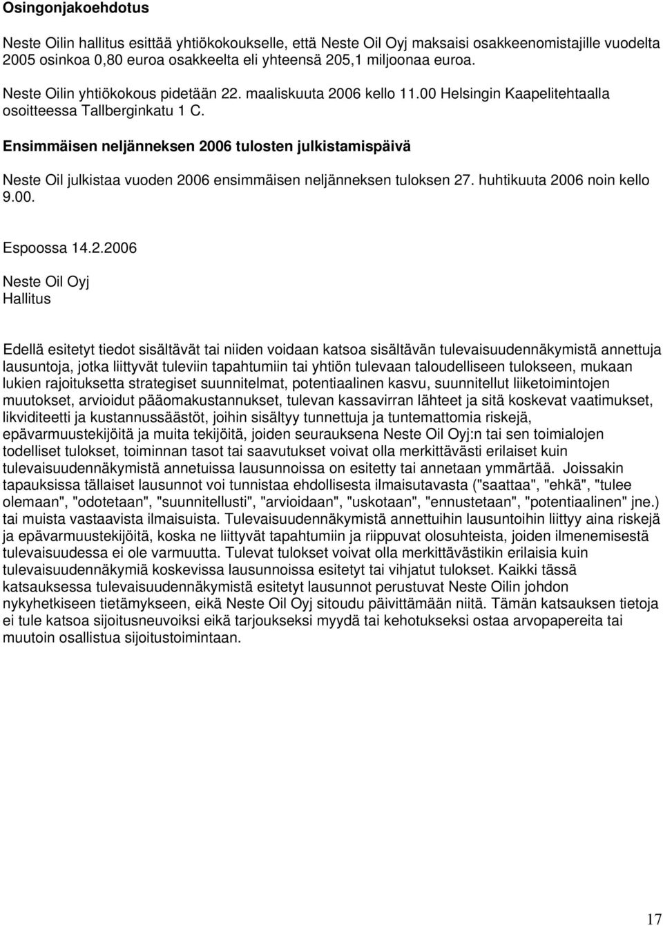 Ensimmäisen neljänneksen 20