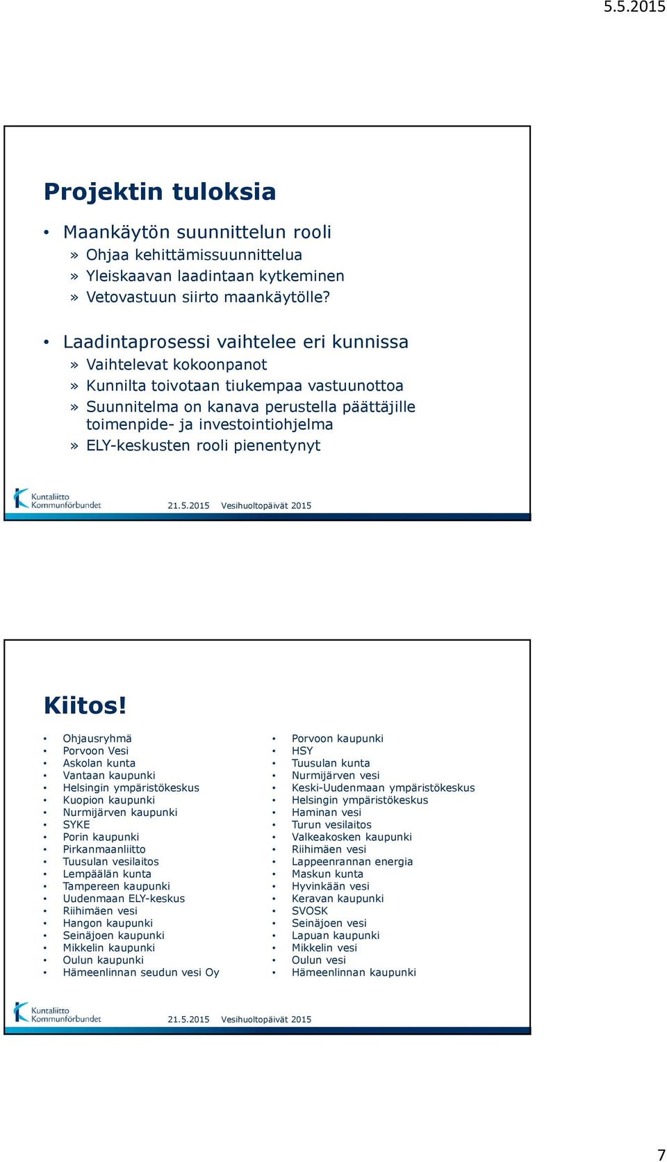 ELY-keskusten rooli pienentynyt Kiitos!