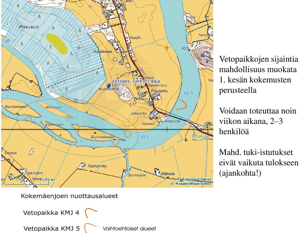 noin viikon aikana, 2 3 henkilöä Mahd.