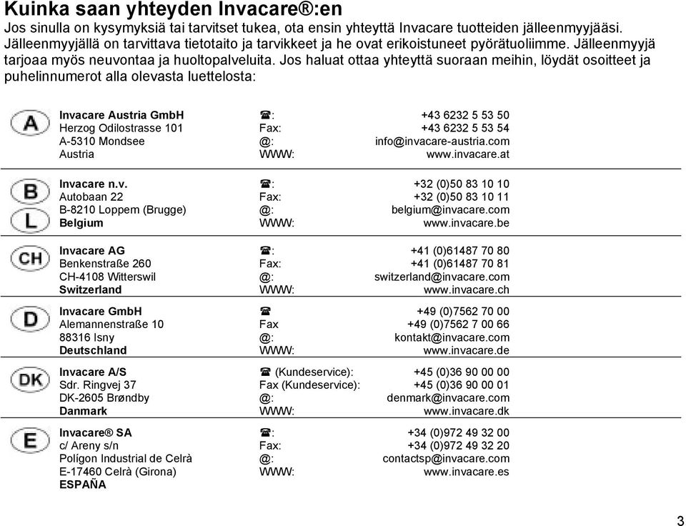 Jos haluat ottaa yhteyttä suoraan meihin, löydät osoitteet ja puhelinnumerot alla oleva