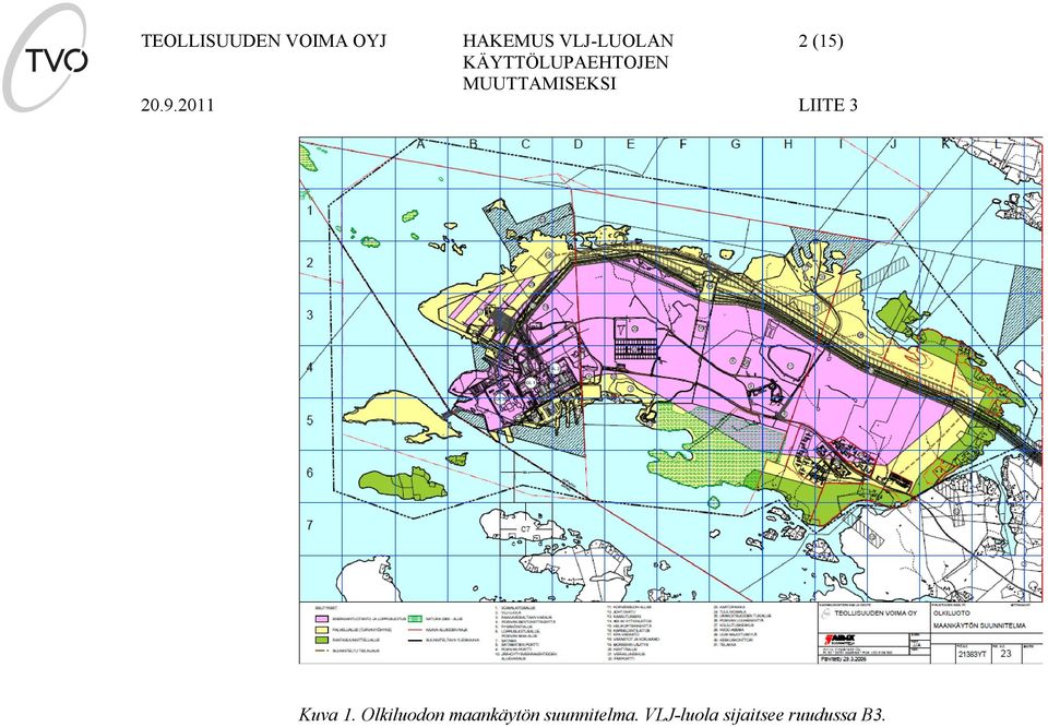 Olkiluodon maankäytön