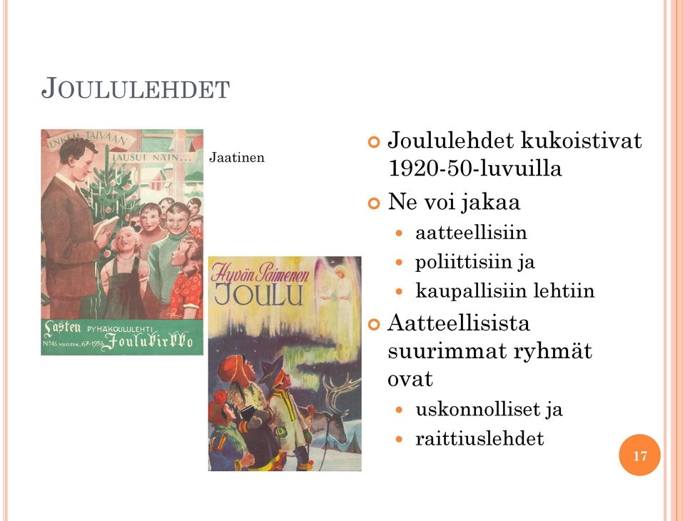poliittisiin ja kaupallisiin lehtiin