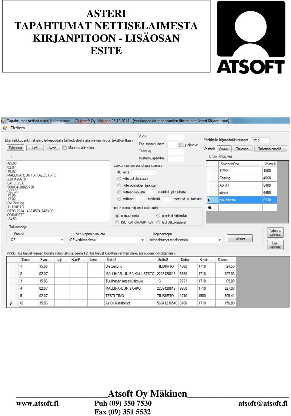Oy Mäkinen www.atsoft.