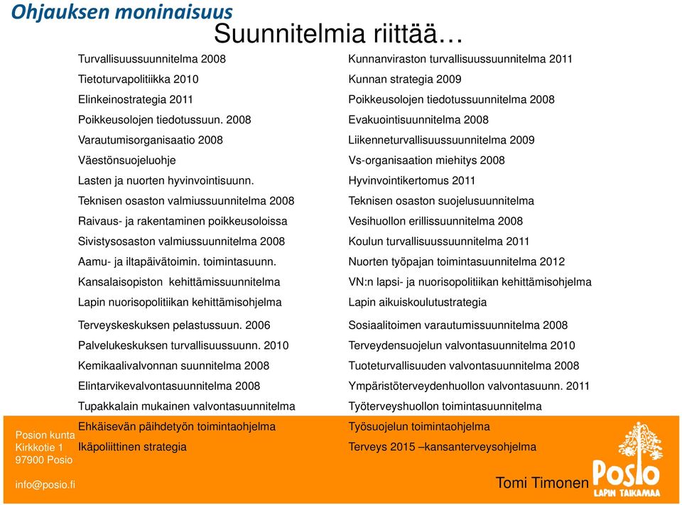 tiedotussuunnitelma 2008 Poikkeusolojen tiedotussuun.