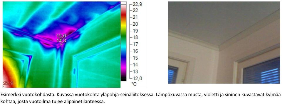 Lämpökuvassa musta, violetti ja sininen