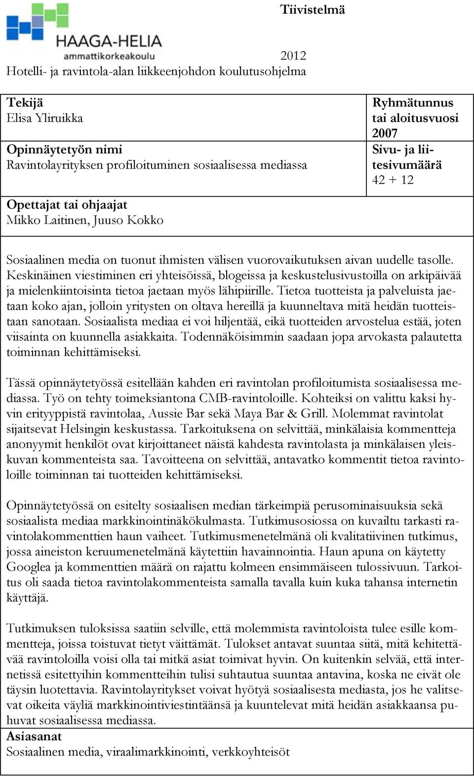 työn dating CMB