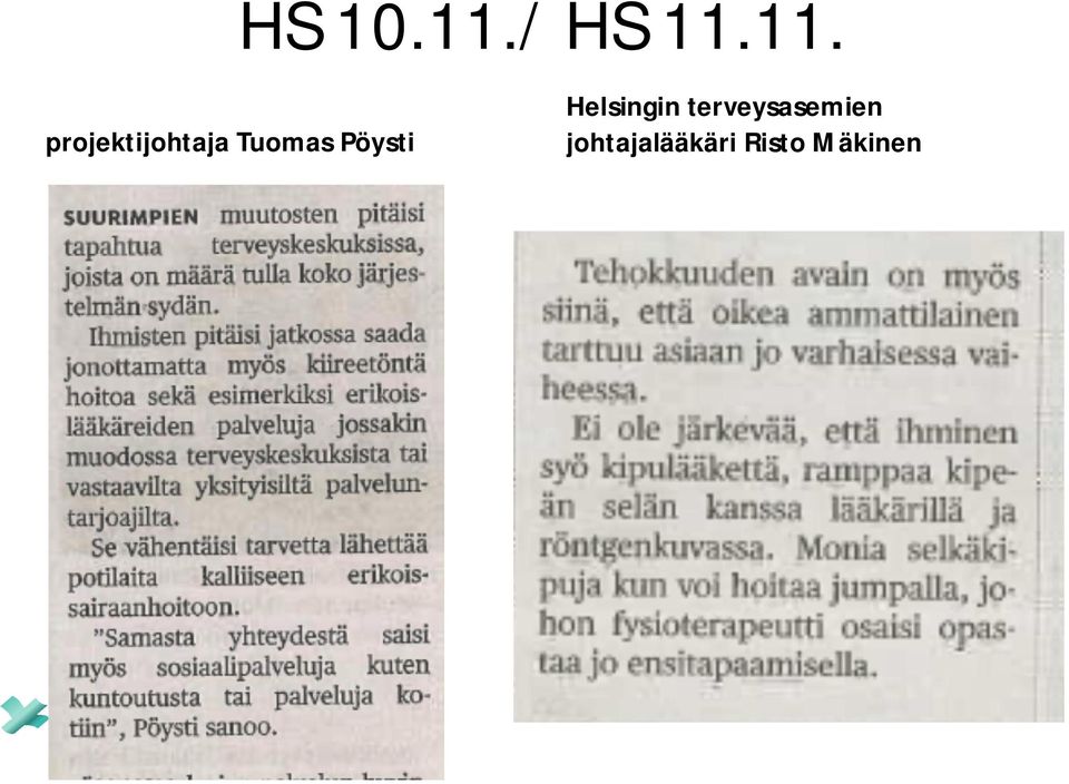 11. projektijohtaja