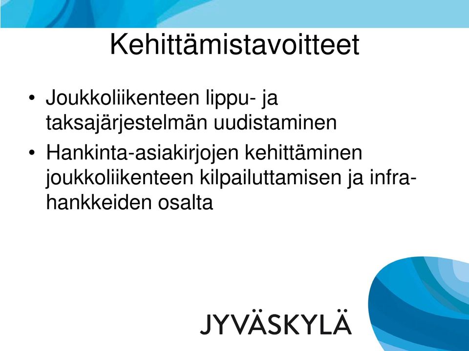 Hankinta-asiakirjojen kehittäminen
