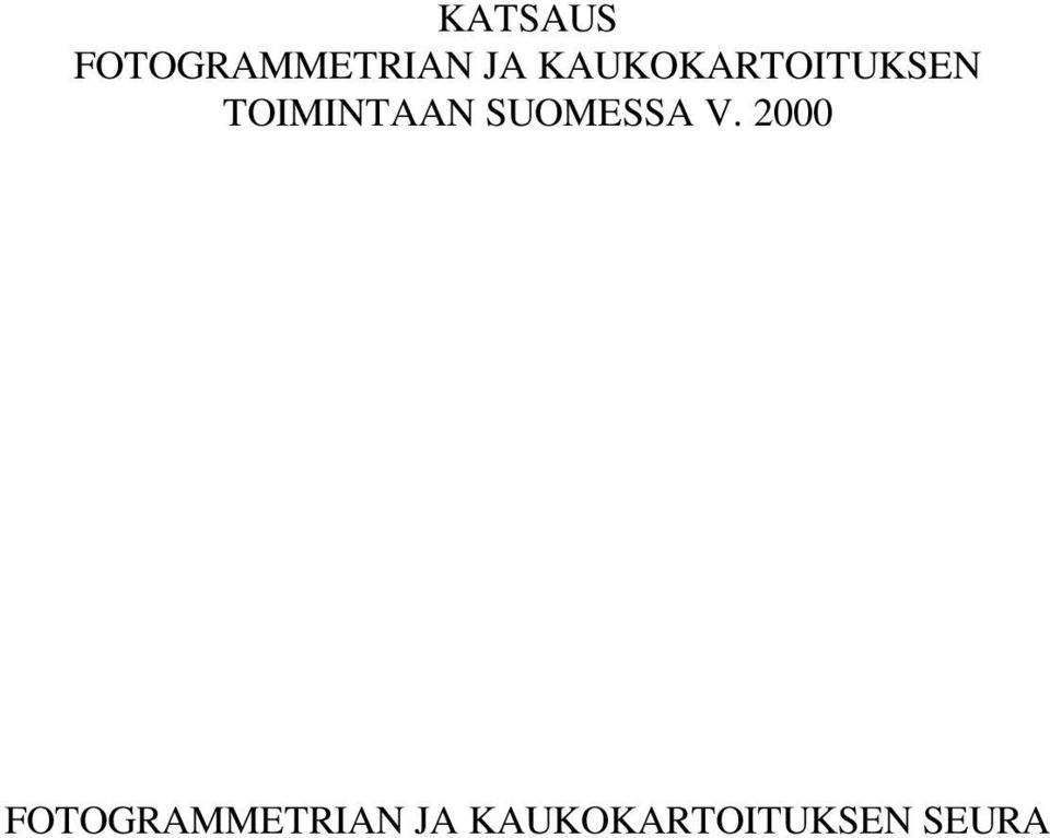 SUOMESSA V.