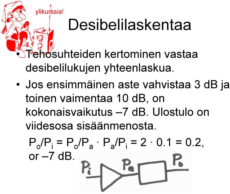 yhteenlaskua.