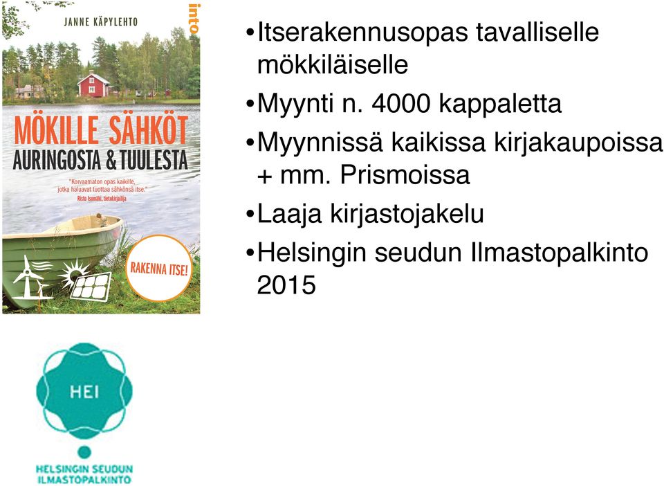 Itserakennusopas tavalliselle mökkiläiselle Myynti n.