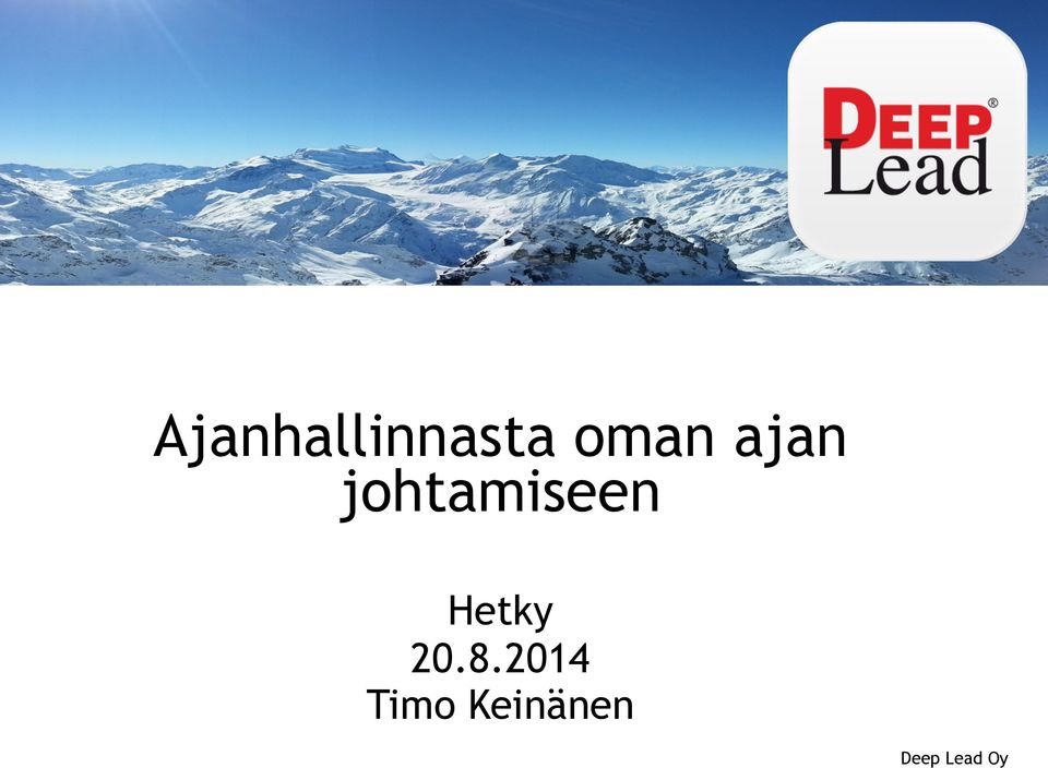 johtamiseen Hetky