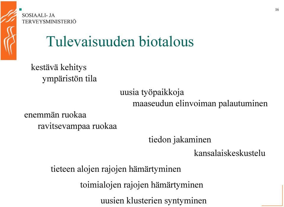 palautuminen tiedon jakaminen kansalaiskeskustelu tieteen alojen