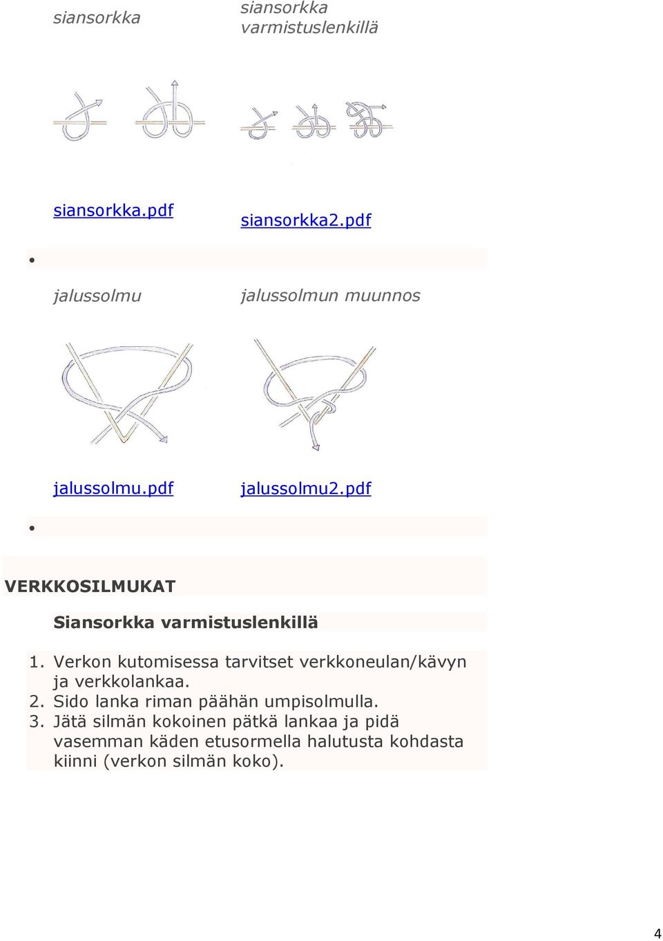 pdf VERKKOSILMUKAT Siansorkka varmistuslenkillä 1.