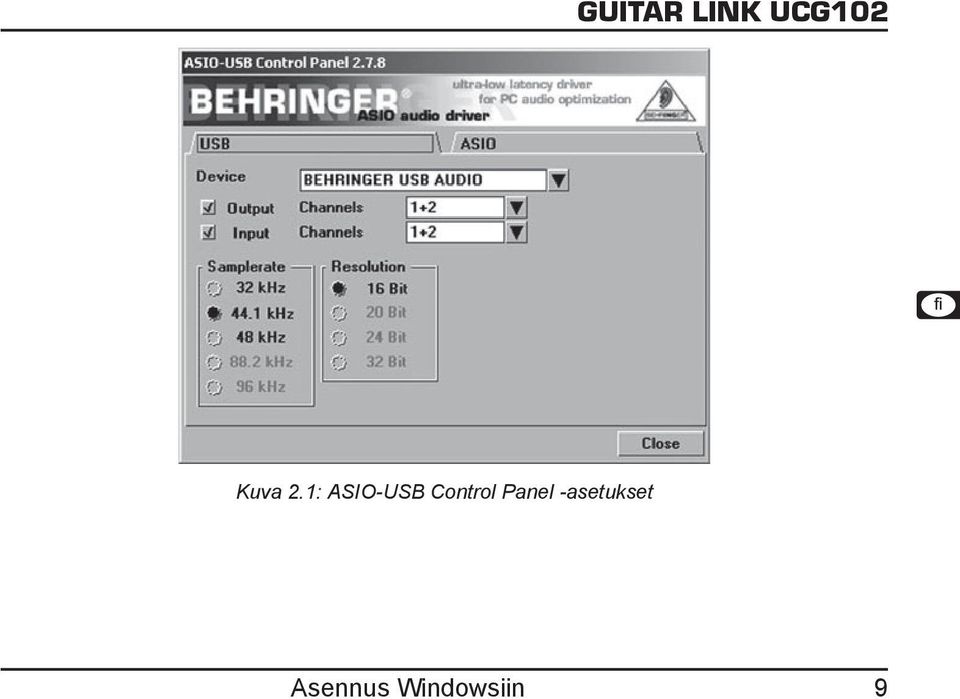 Control Panel