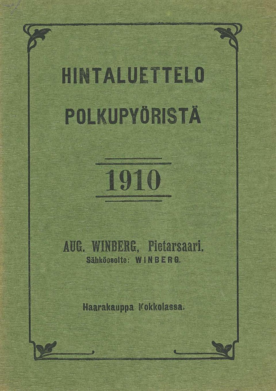 WINBERG Pietarsaari