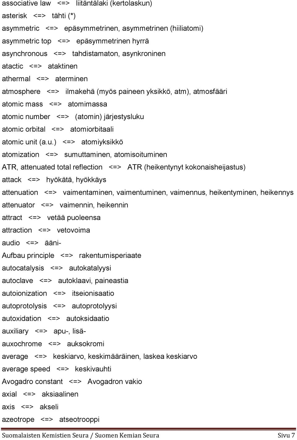 Englantilais-suomalai(s-englantilai)nen kemian perussanasto - PDF Free  Download