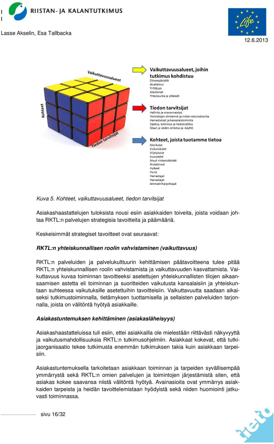 yhteiskunnallisen roolin vahvistamista ja vaikuttavuuden kasvattamista.