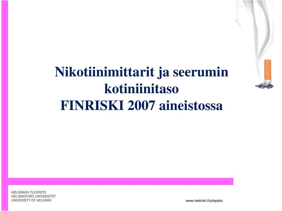 FINRISKI 2007