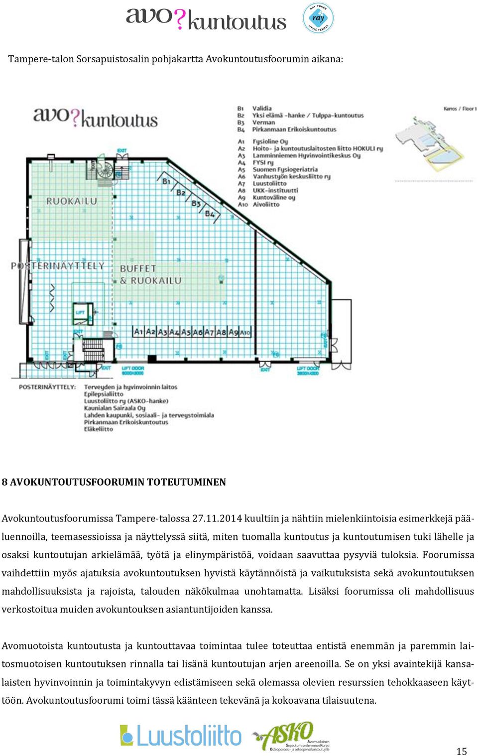 työtä ja elinympäristöä, voidaan saavuttaa pysyviä tuloksia.