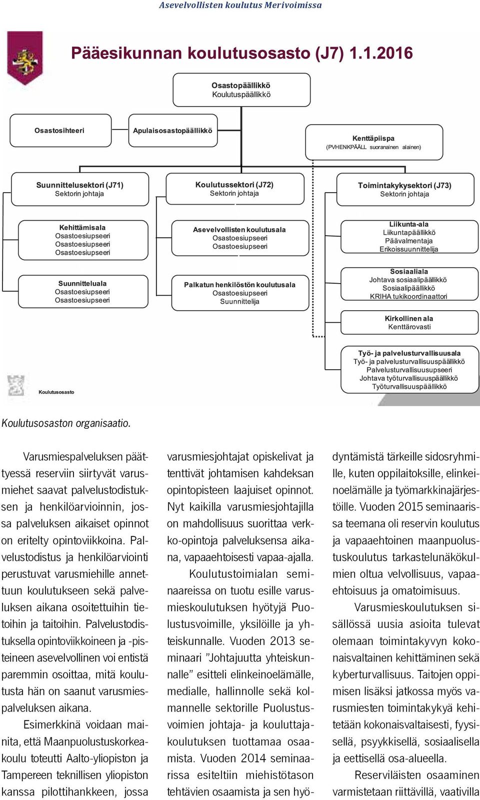 Palvelustodistus ja henkilöarviointi perustuvat varusmiehille annettuun koulutukseen sekä palveluksen aikana osoitettuihin tietoihin ja taitoihin.