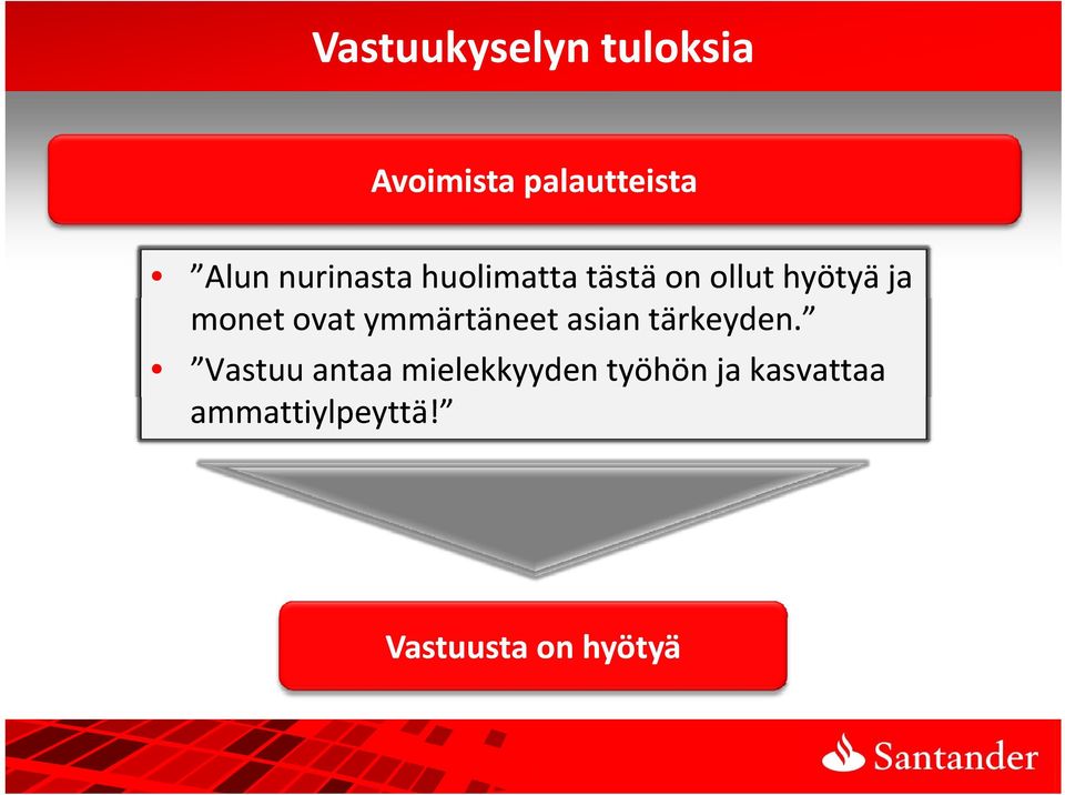 ovat ymmärtäneet asian tärkeyden.