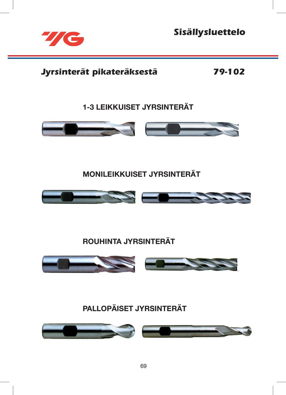 MONIEIKKUISET JYRSINTERÄT ROUHINTA