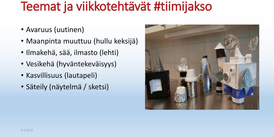 Ilmakehä, sää, ilmasto (lehti) Vesikehä