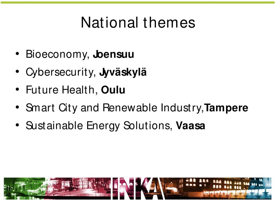 Oulu Smart City and Renewable