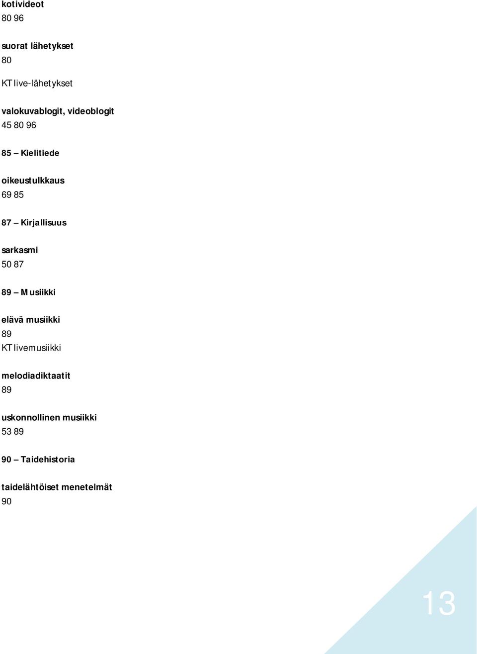 sarkasmi 50 87 89 Musiikki elävä musiikki 89 KT livemusiikki