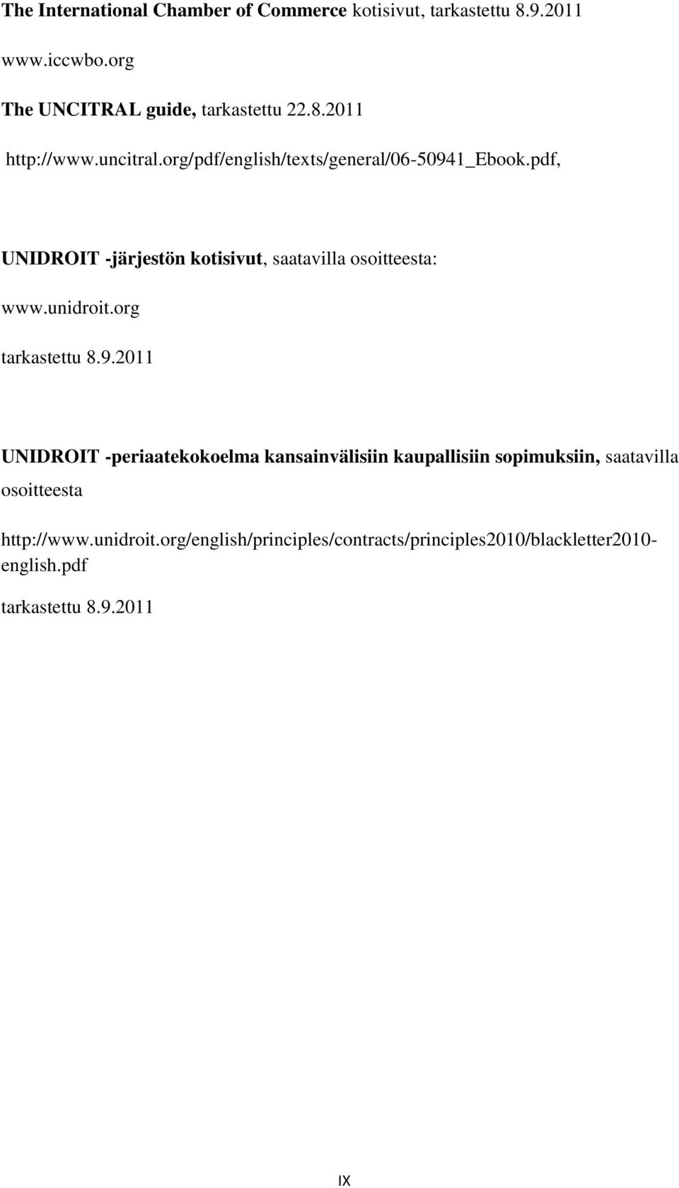 unidroit.org tarkastettu 8.9.