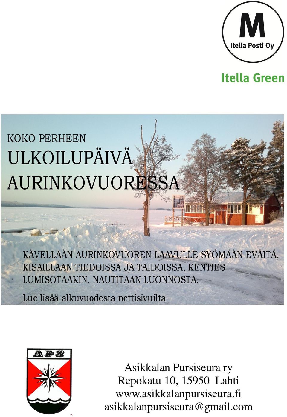 NAUTITAAN LUONNOSTA.