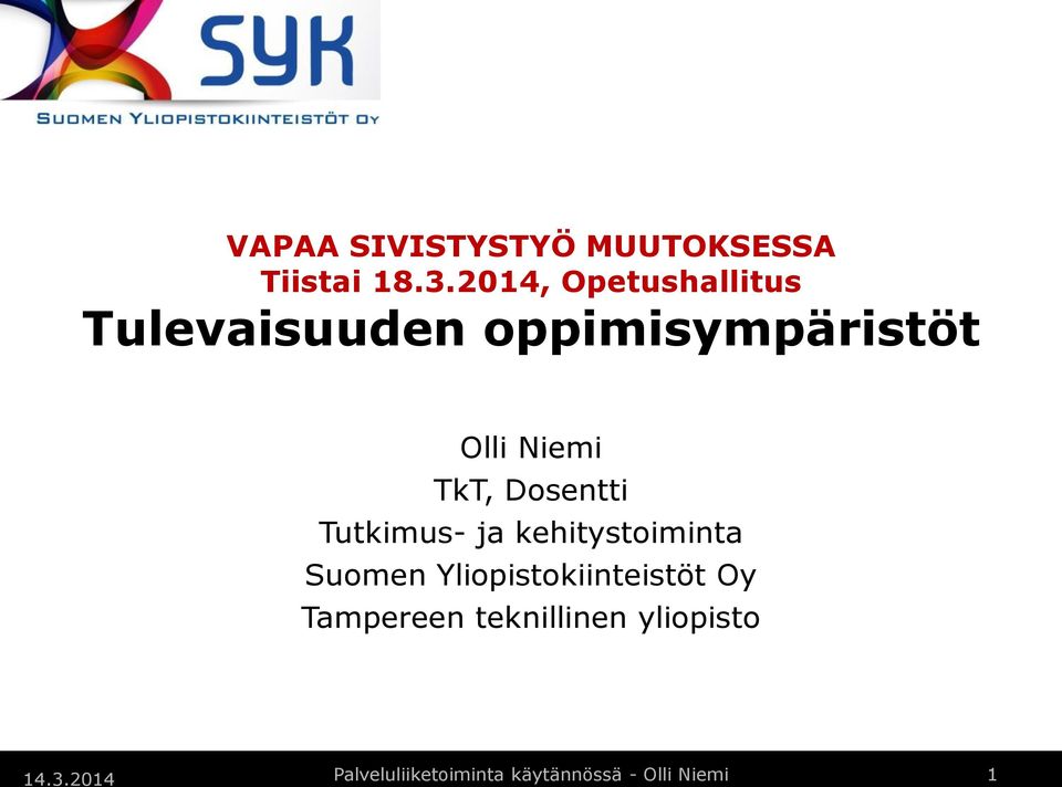 TkT, Dosentti Tutkimus- ja kehitystoiminta Suomen