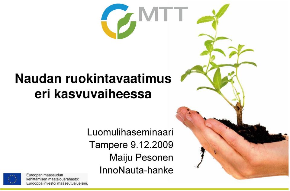 Luomulihaseminaari Tampere