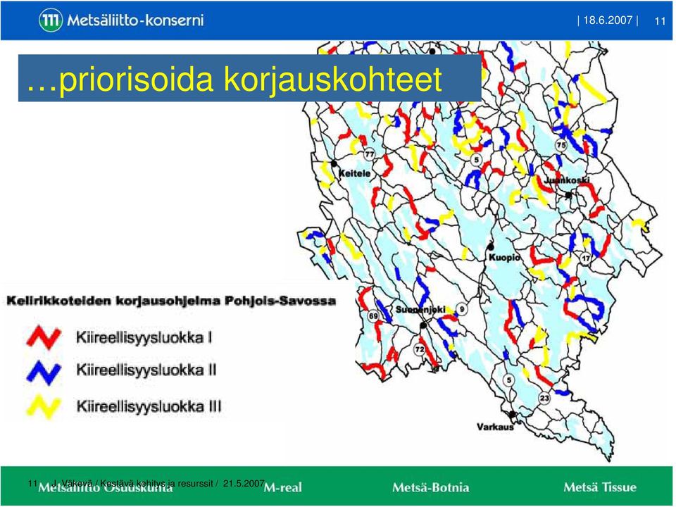 korjauskohteet 11 J.