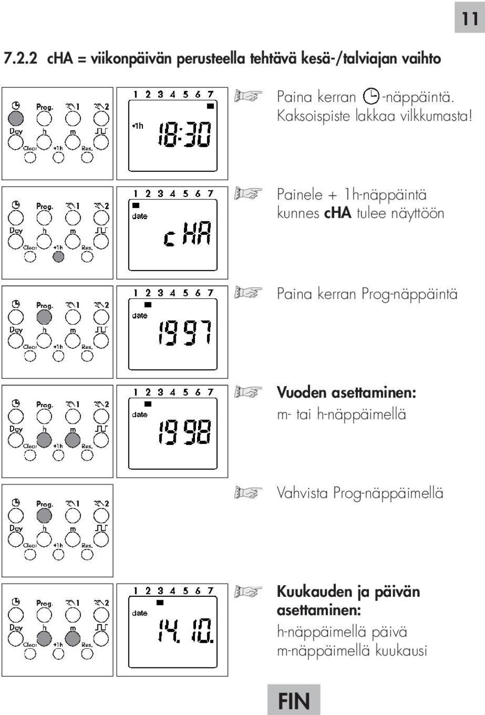 Kaksoispiste lakkaa vilkkumasta!