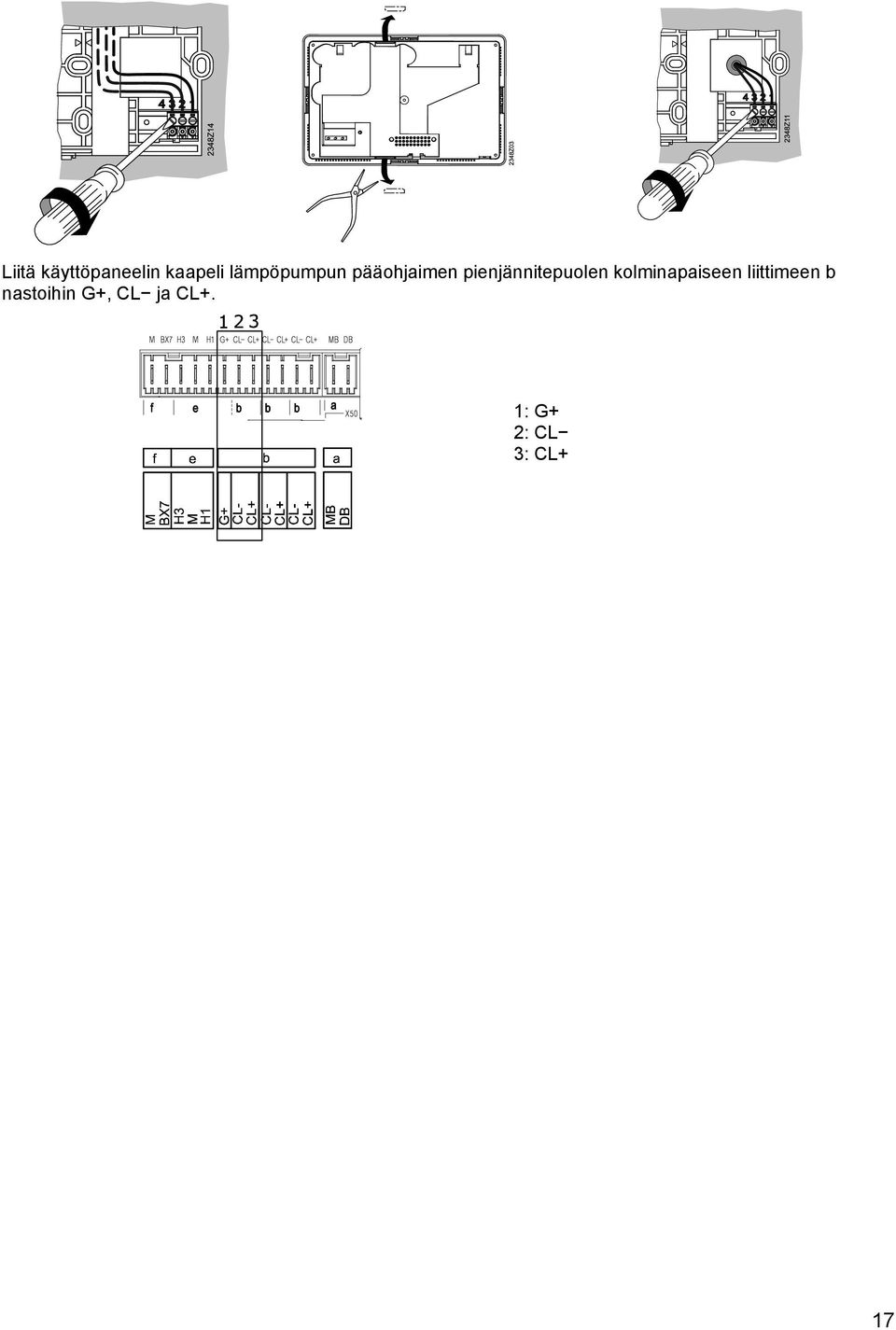 pienjännitepuolen kolminapaiseen