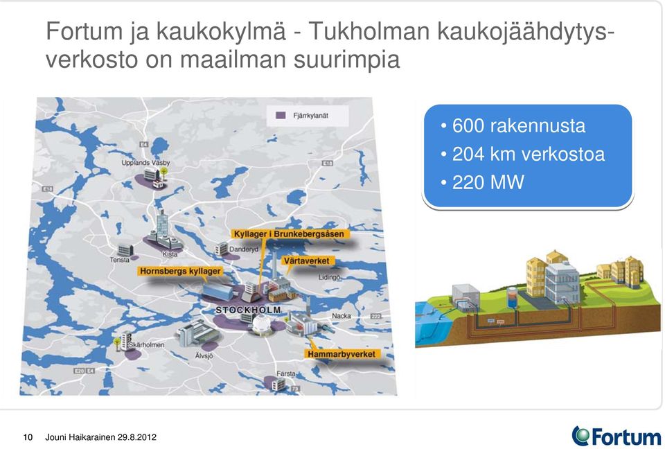 kaukojäähdytysverkosto on